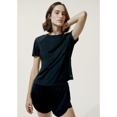 Imagem de Camiseta Esportiva Feminina Com Tule-Feminino