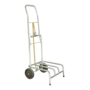 Imagem de Carrinho de mão e Carga Bagageiro Maleiro Mala Sacoleiro cabo Dobrável Reforçado
