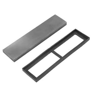 Imagem de Conjunto profissional de pedra de amolar, kit de pedra de afiar eficiente de alta dureza para facas de cozinha, tesouras, material de jade 5x20cm (Malha 800)