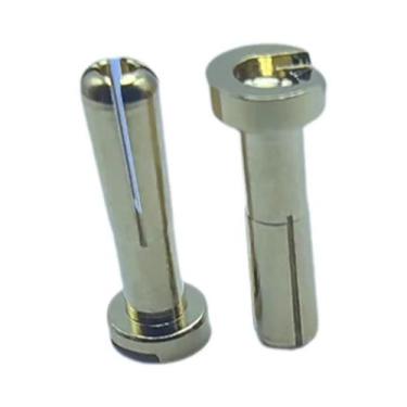 Imagem de Conector Bananeira Para Bateria RC Banhado a Ouro, Macho, 4 5mm, Alta 