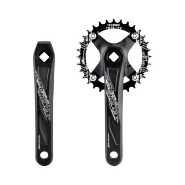 Imagem de Pedaleira De Bicicleta Em Liga De Alumínio Com Furo Quadrado MTB 165/1