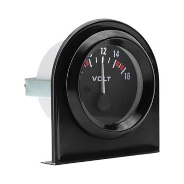 Imagem de Manômetro De Pressão De Óleo Para Carro 52mm 100 PSI 12V Com Sensor De