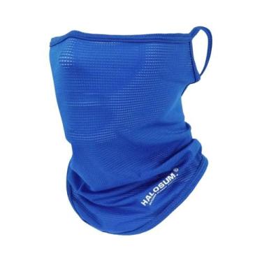 Imagem de Máscara Facial Respirável Com Proteção UV, Lenço De Verão Em Seda Gela