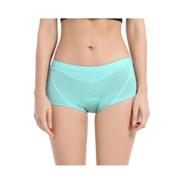 Imagem de Shorts De Ciclismo Femininos Com Almofada De Gel 3D, À Prova De Choque
