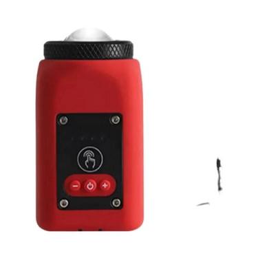 Imagem de Lanterna De Bicicleta Recarregável USB 110DB Com Sinalizador, Luz Fron