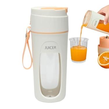 Imagem de Liquidificador Portátil - Copo De Viagem Impermeável Para Alimentos 340ml,Liquidificador Com Bateria Recarregável 3000mAh | Para Acampamento Praia Bebidas Com Ginásio E Sumos