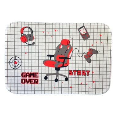 Imagem de Tapete Game Streamer Vermelho Start 60Cm X 40Cm