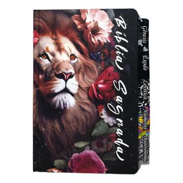 Imagem de Bíblia Letra Gigante Leão Jardim - Fácil Leitura