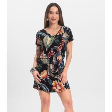 Imagem de Vestido Feminino Liganete Infinita Cor Preto, P, Preto