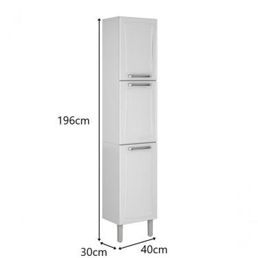 Imagem de Paneleiro 3 Portas 40cm Tarsila - Itatiaia Branco