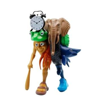 Imagem de Figura De Ação Monster Fusion Edition Italian Brainrot Tung Tung Tung 