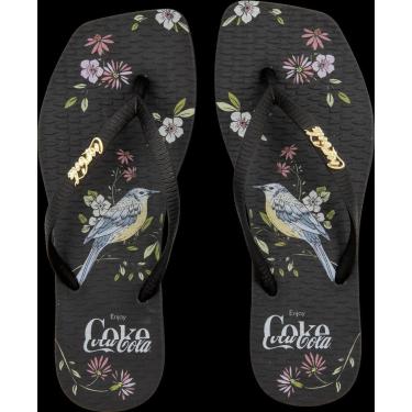 Imagem de CHINELO COCA COLA BIRD SQUARE FEMININO-Feminino