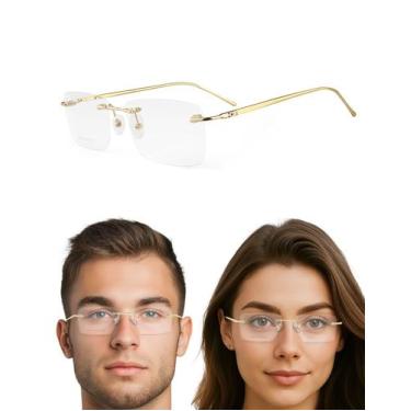 Imagem de Oculos Unissex Sem Aro Flutuante Balgriff Leve Haste Com Mola, Unico, 