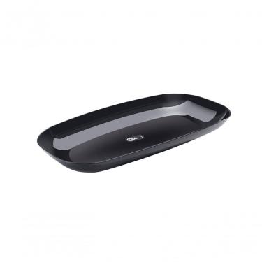 Imagem de Travessa Retangular Essential Média 38 X 21 X 4 Cm Preto Coza