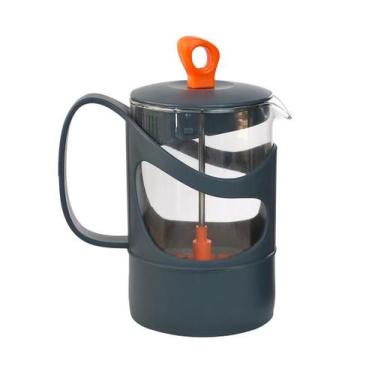 Imagem de Cafeteira francesa cremeira color de vidro 600 ml - QUERO PRESENTEAR, 