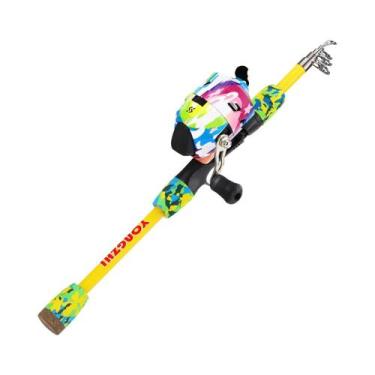 Imagem de Conjunto De Vara De Pesca Telescópica Para Crianças 1,5m Potência M Ca