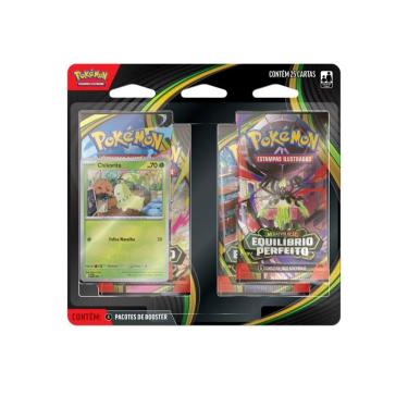 Imagem de Pokémon Blister Quadruplo Megaevolução - Equilíbrio Perfeito ME3 - Copag