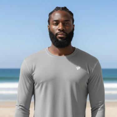 Imagem de Camisa Térmica Manga Longa Voker Segunda Pele Proteção Solar UV 50 Tec