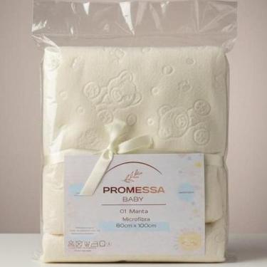 Imagem de Manta Bebê 3D Antiletárgico Menina Menino e Unissex Microfibra Fleece 