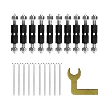 Imagem de Conjunto De Reparo Para Tomadas E Interruptores De Parede Ajustáveis, 