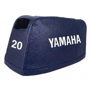Imagem de Capa Para Capô De Motor De Popa Yamaha 20hp 2 Tempo Quadrado - SPTS, Ú