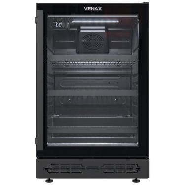 Imagem de Cervejeira de Embutir Venax Top Light In 82L Porta de Vidro Duplo Preto 220V