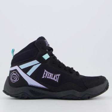 Imagem de Tênis Everlast Strike 4 Feminino Preto e Lilás, 35