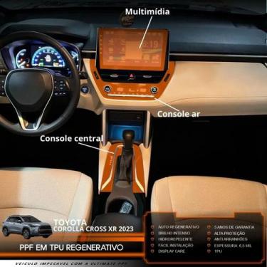 Imagem de PPF Console Central Ar Multimídia Corolla Cross XR 23 - Ultimate PPF