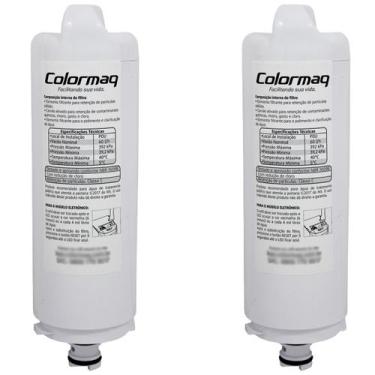 Imagem de Kit 2 Filtros Refil Colormaq Purificador Acqua e Linha Pro