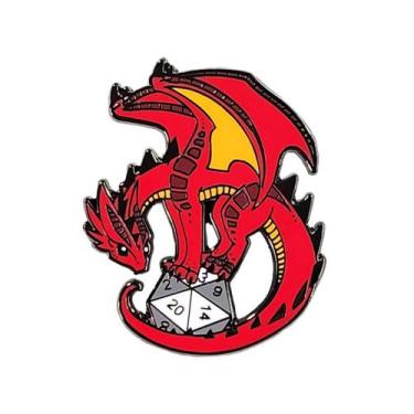 Imagem de Broche D&ampD Dnd - RPG - CN, Bege