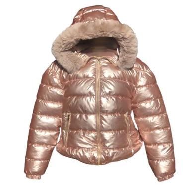 Imagem de Jaqueta Puffer Feminina Facinelli Pelo 620277, Nude, GG