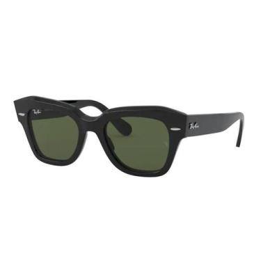 Imagem de Óculos de Sol Feminino Ray Ban  RB2186 901/31 State Street 49 - Ray-Ba