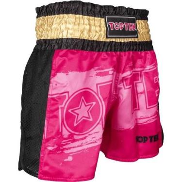 Imagem de Shorts / Bermuda de Kickboxing e Muay Thai - Top Ten, GG, Rosa