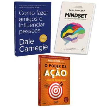 Imagem de O poder da ação+Como fazer amigos e influenciar pessoas+Mindset