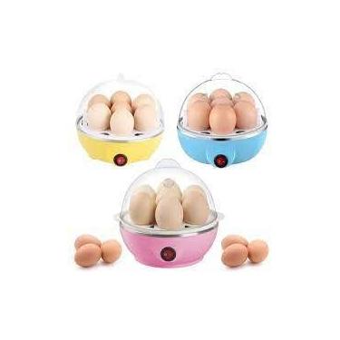 Imagem de Panela Cozedor De Ovos Cozinha Elétrico Dieta VÁRIAS CORES - Plasvale,