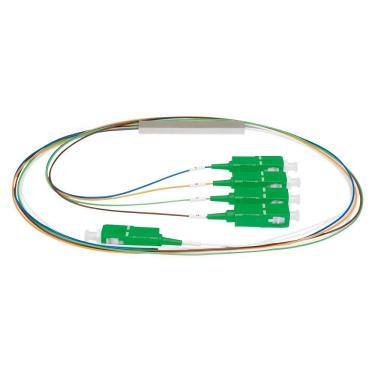 Imagem de Splitter Óptico PLC Conectorizado 1x4 XFS 1X4 SC-APC 4830019 para Redes PON Fttx HFC Intelbras