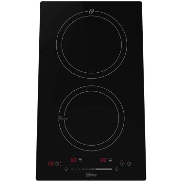 Imagem de Cooktop de Indução Oster Touch Screen 2 em 1 2 Bocas Vitrocerâmico com Timer e Booster 220V