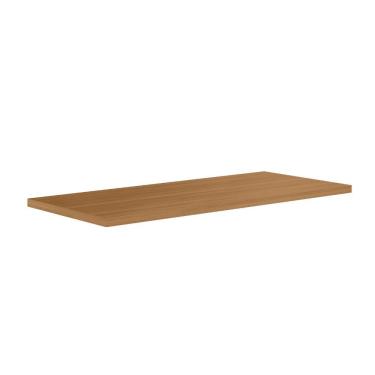 Imagem de Tampo para Balcão de Cozinha Allure 100% MDF 120cm Marrom Linea Brasil