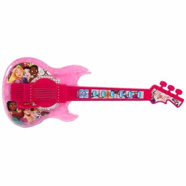 Imagem de Guitarra Musical Com Luz E Som Princesas Disney - Toyng
