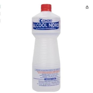 Imagem de Álcool para Limpeza e Uso Domestico 1 Litro - Nord