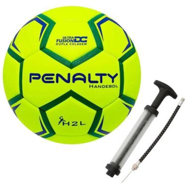 Imagem de Kit 01 Bola Handebol Penalty H2L Ultra Fusion XXIII Feminina 01 Bomba 