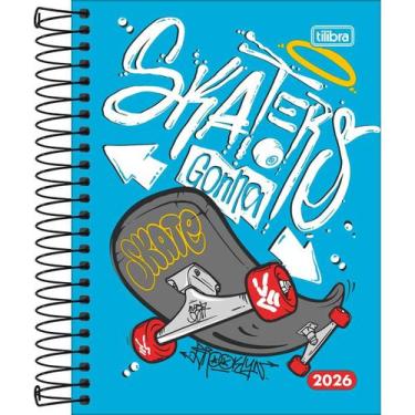 Imagem de Agenda 2.026 D+ Masculina Tilibra 176 Folhas