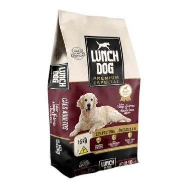 Imagem de Ração Lunch Dog Premium Especial Adulto Frango E Arroz 15kg