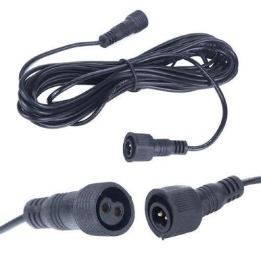 Imagem de Cabo De Extensão À Prova d'Água De 5 Metros Com Conector De 2 Pinos Ma
