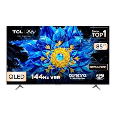 Imagem de Smart TV TCL 85 Polegadas QLED 4K P8L WiFi Bluetooth Google TV HDR10+ 144 Hz VRR 85P8L