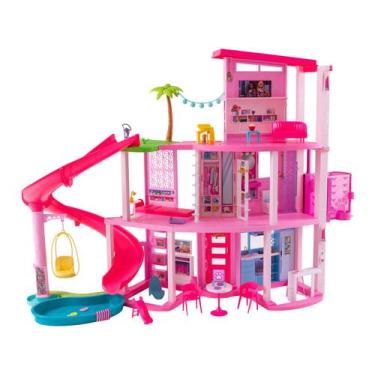 Imagem de Casa da Barbie Bonecas Dos Sonhos - com Acessórios 114cm Mattel