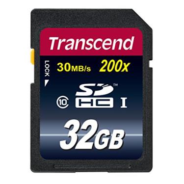 Imagem de Transcend 32 GB Class 10 SDHC Flash Memory Card (TS32GSDHC10E)