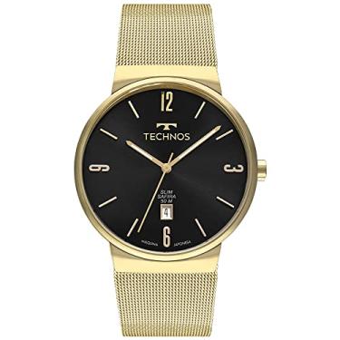 Imagem de Relógio Technos Masculino Slim Dourado - GM12AA/1P