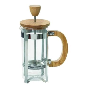 Imagem de Cafeteira Prensa Francesa Com Bambu Mimo Style Inox 350ml