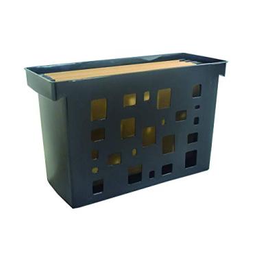 Imagem de Caixa de Arquivo Dellocolor c/6 Pastas Suspensas Kraft, Dello, 0330.P.0005, Preta